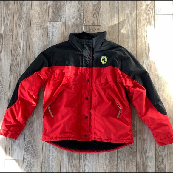 ferrari padded jacket